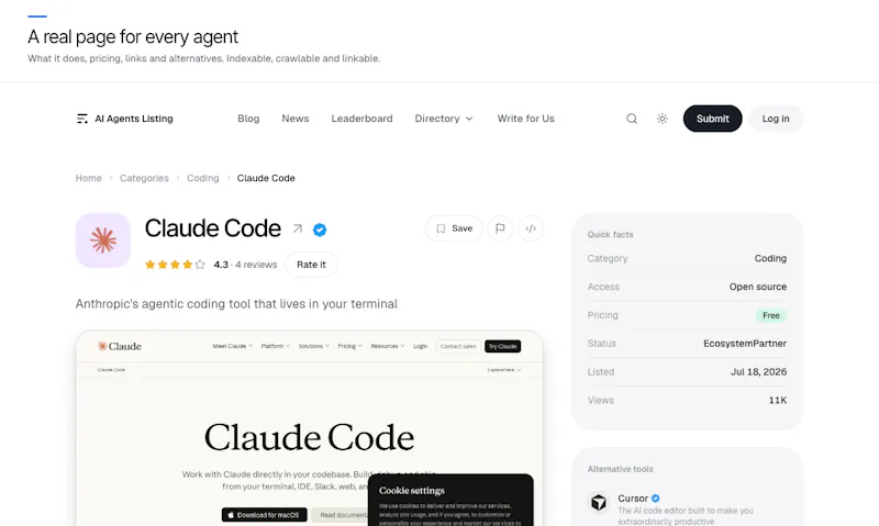 ​​AI Agents Listing​ screenshot 4