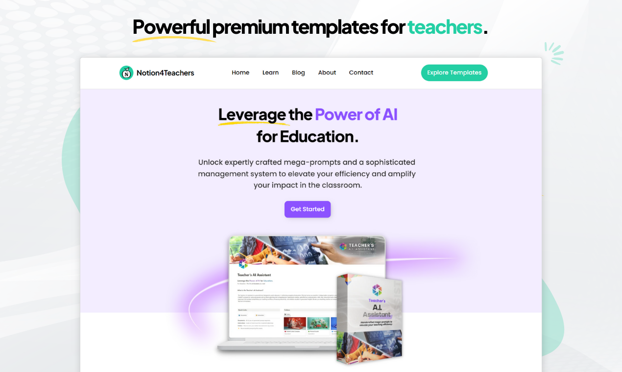 Notion4Teachers - Öğretmenler için 1 numaralı hedef ve her şey nansiyonu medya 5