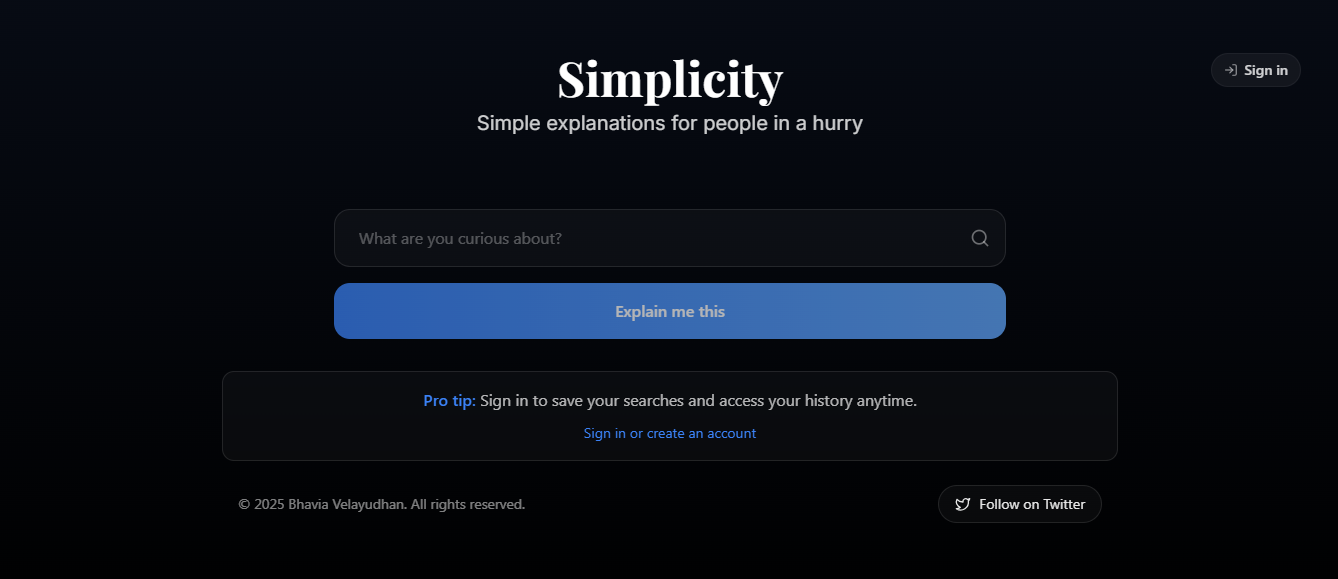 Simplicity gallery image