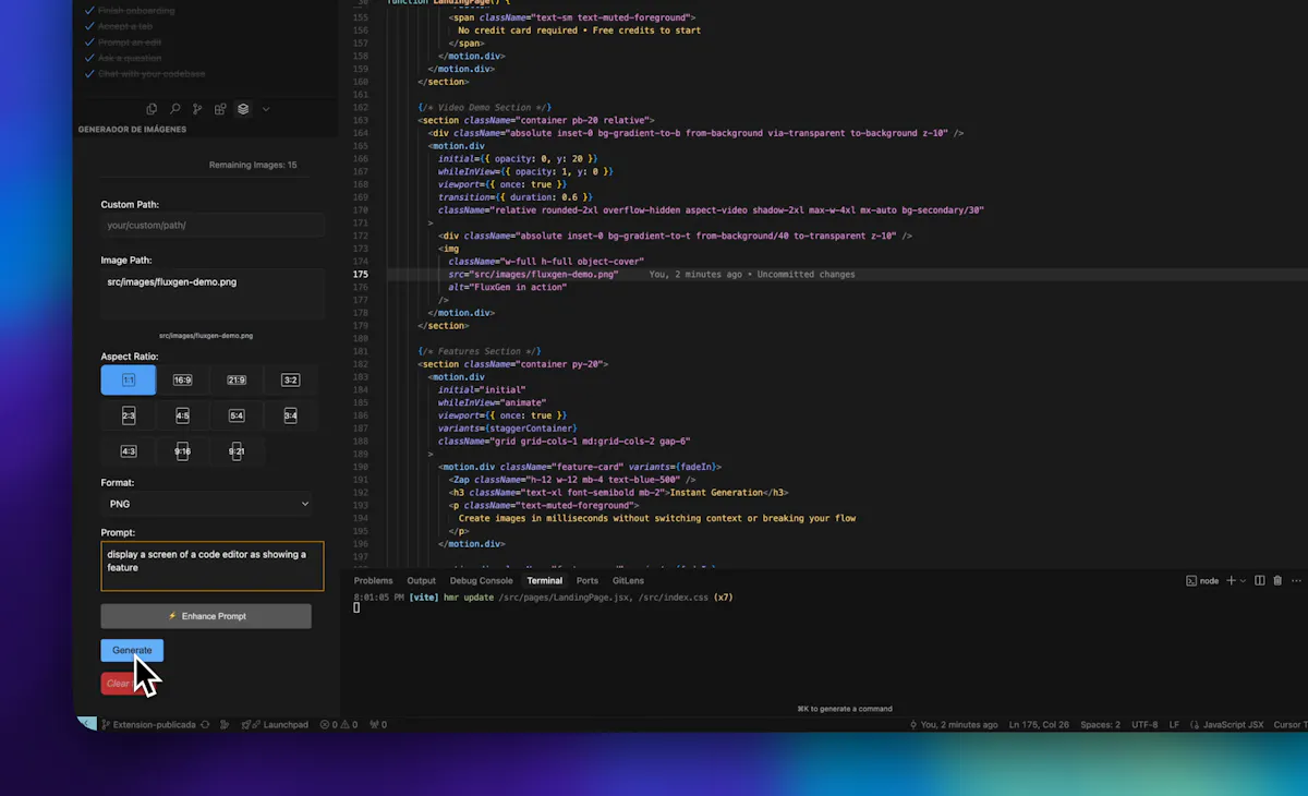 FluxGen for Cursor