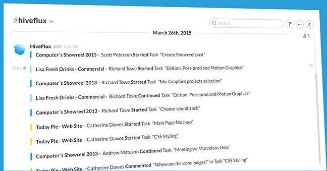 HiveFlux + Slack gallery image