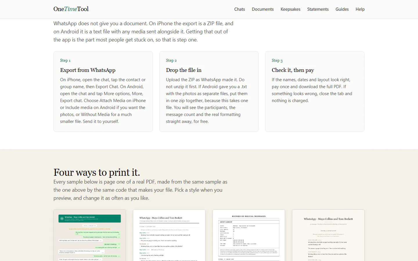 One Time Tool gallery image