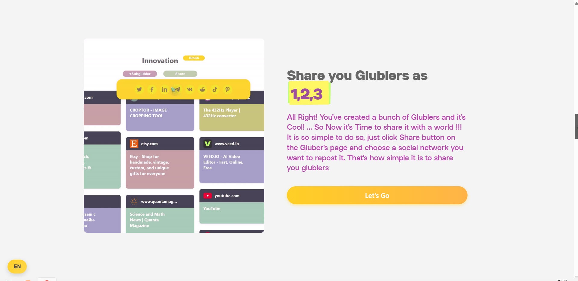 Glubler - Gluing the Internet gallery image