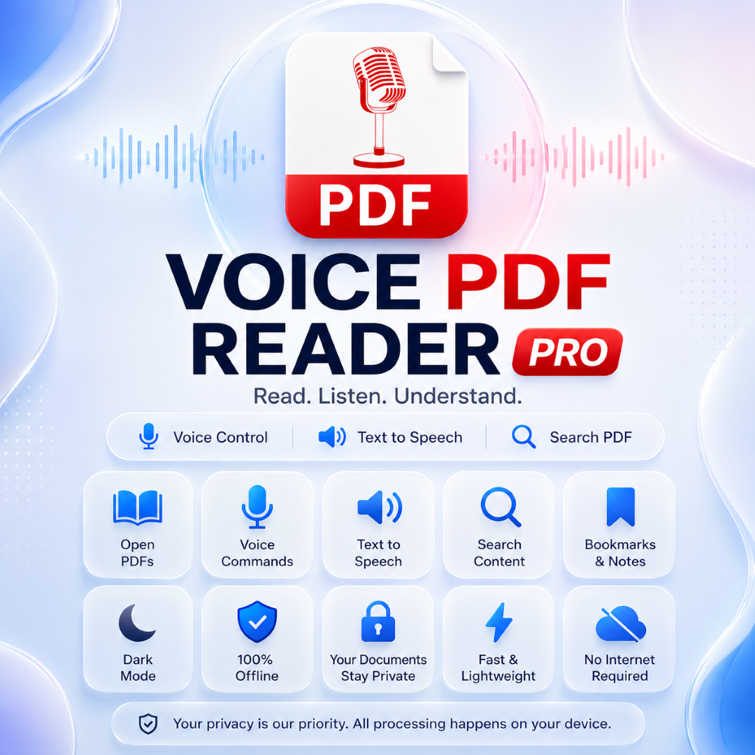 Voice PDF Reader Pro