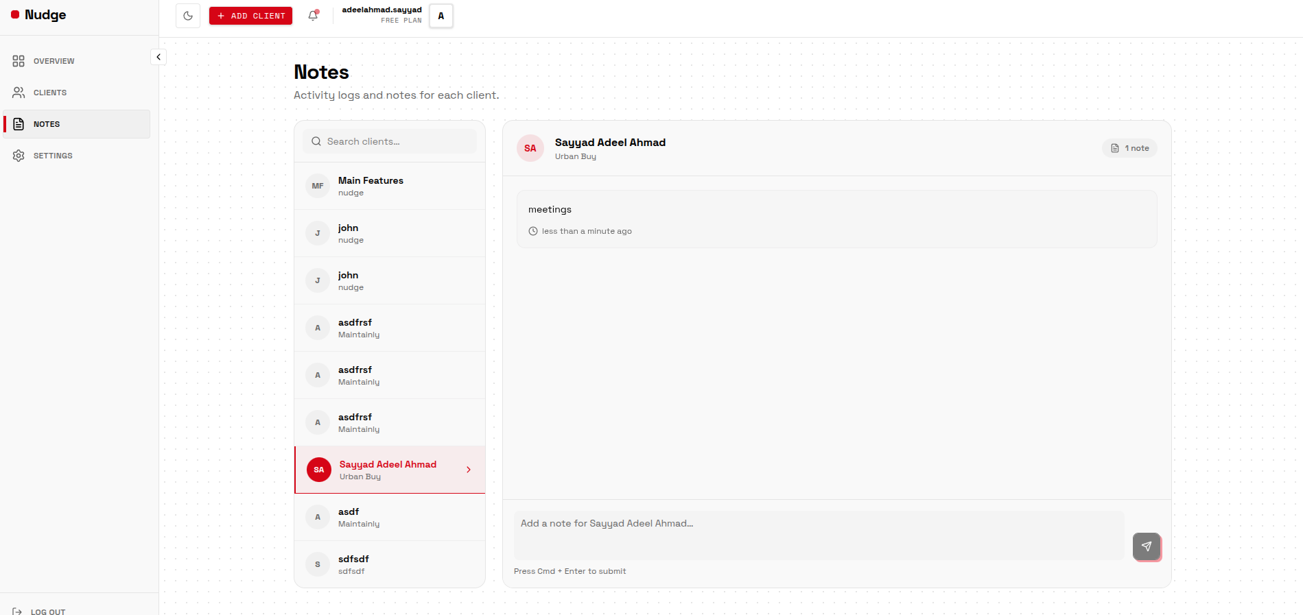 Nudge CRM gallery image