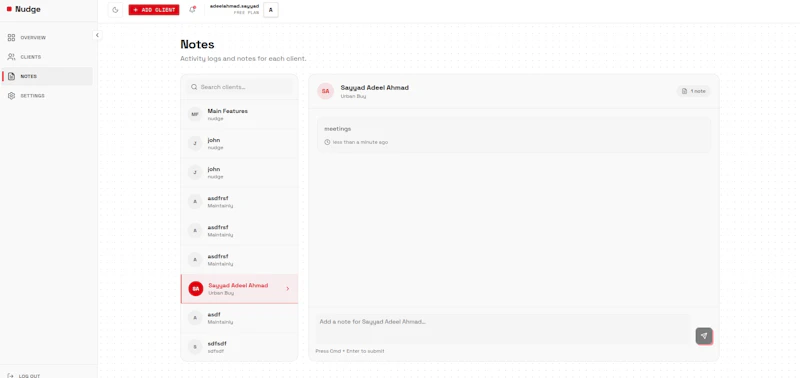 Nudge CRM screenshot 7