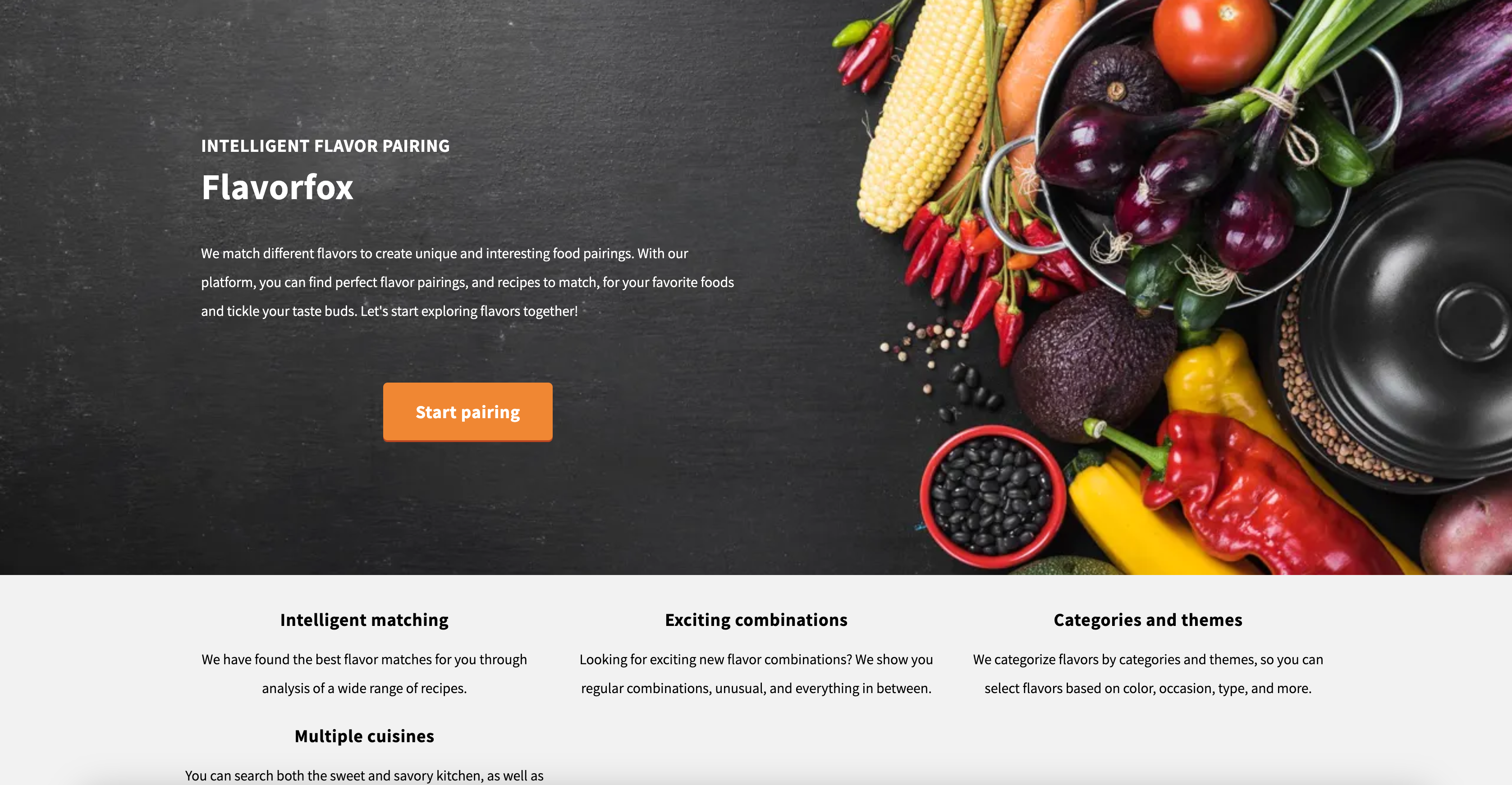 Média Saveur - Associations alimentaires uniques et intéressantes grâce à l'analyse des recettes 1
