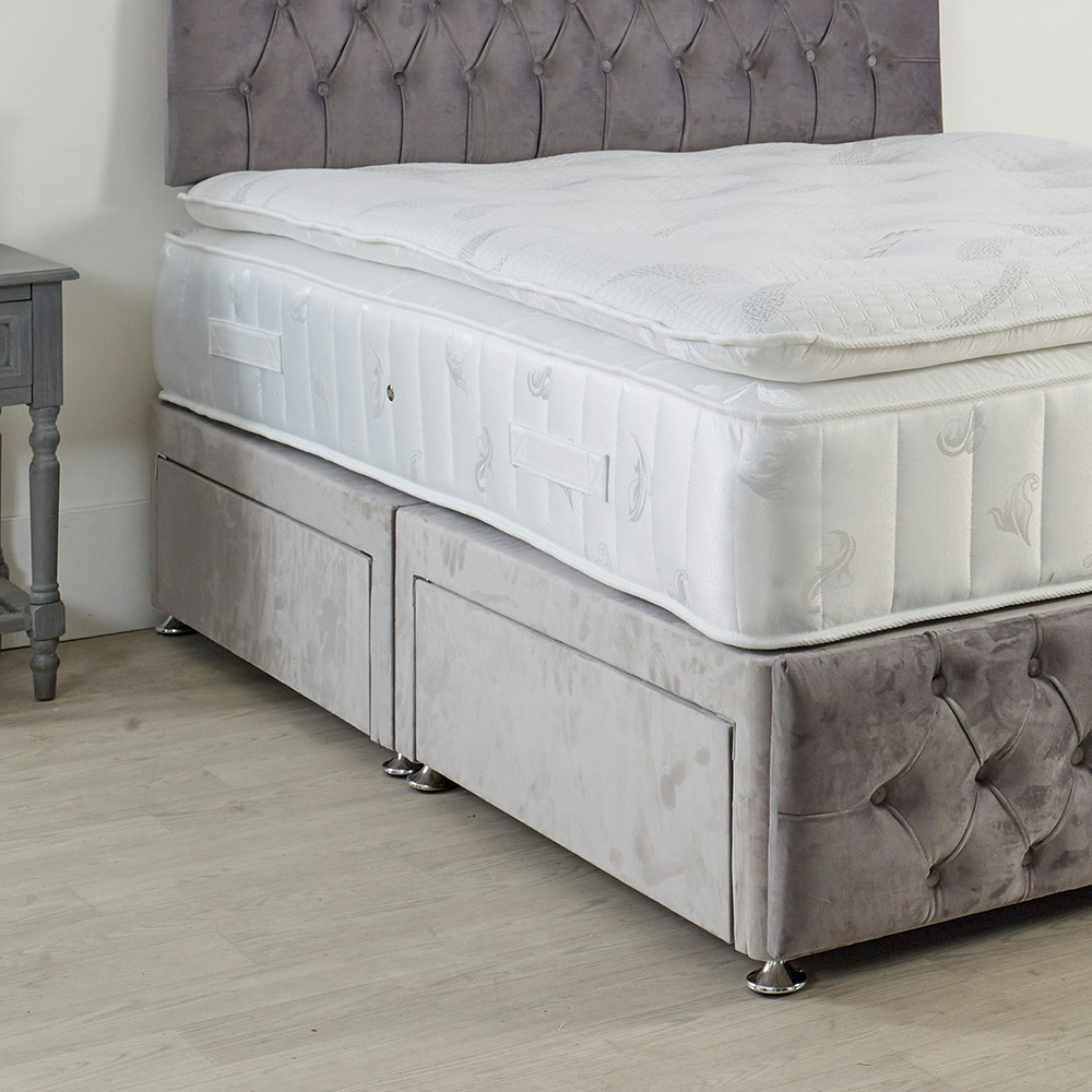 Divan Bed Set With Headboard gallery image