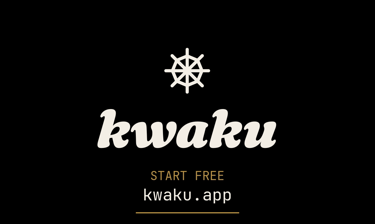 Kwaku — Zero-subscription web builder gallery image