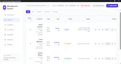 Order and Inventory Management System gallery image