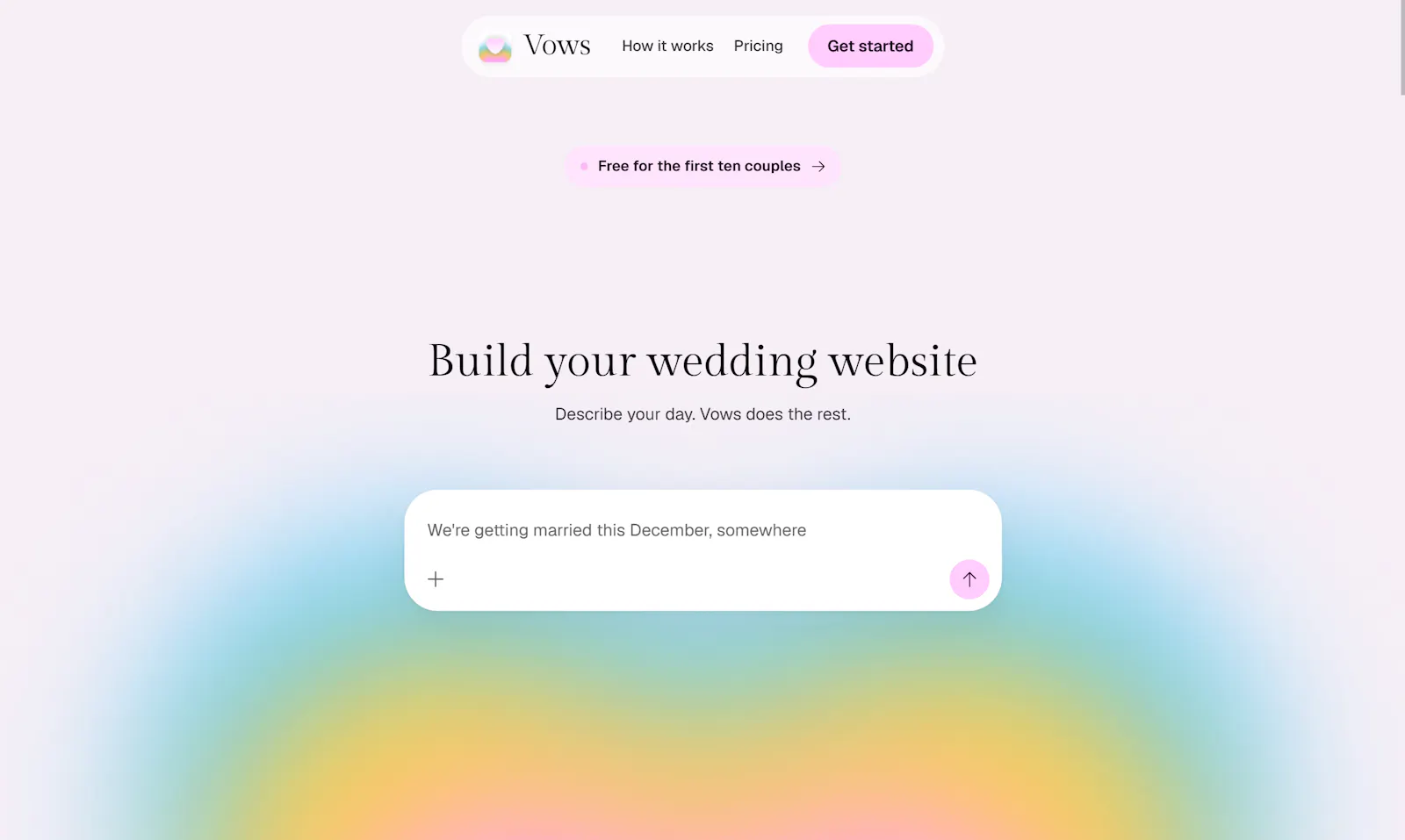 Vows screenshot 1