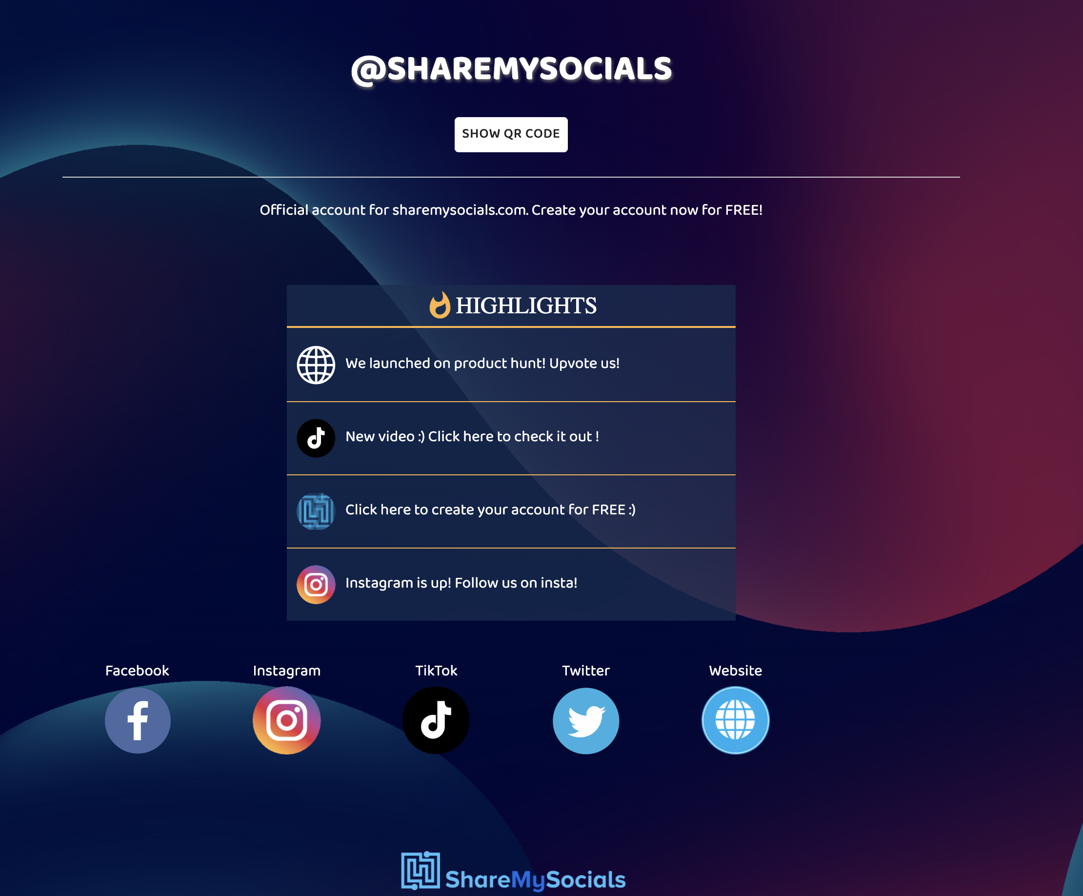 ShareMySocials gallery image