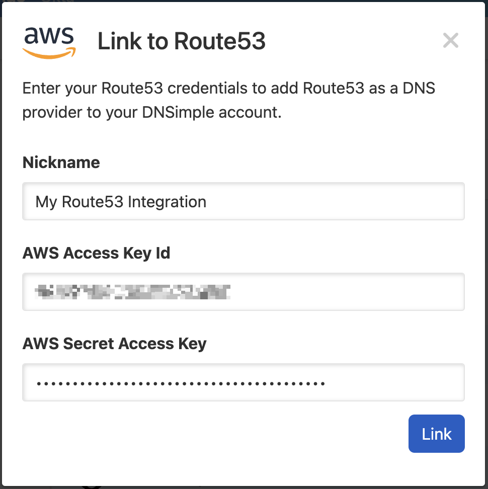 Mídia 3 de Provedores de DNS integrados DNSimple - Gerencie seu AWS Route 53 DNS do DNSimple