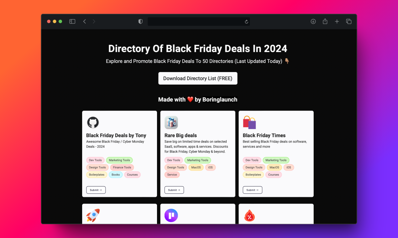 Média Répertoire du Black Friday - 50 répertoires du Black Friday pour promouvoir votre offre 1