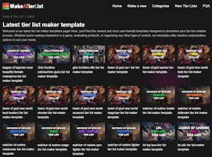 MakeATierList gallery image