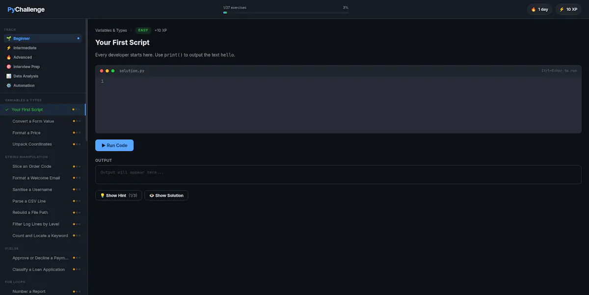 PyChallenge