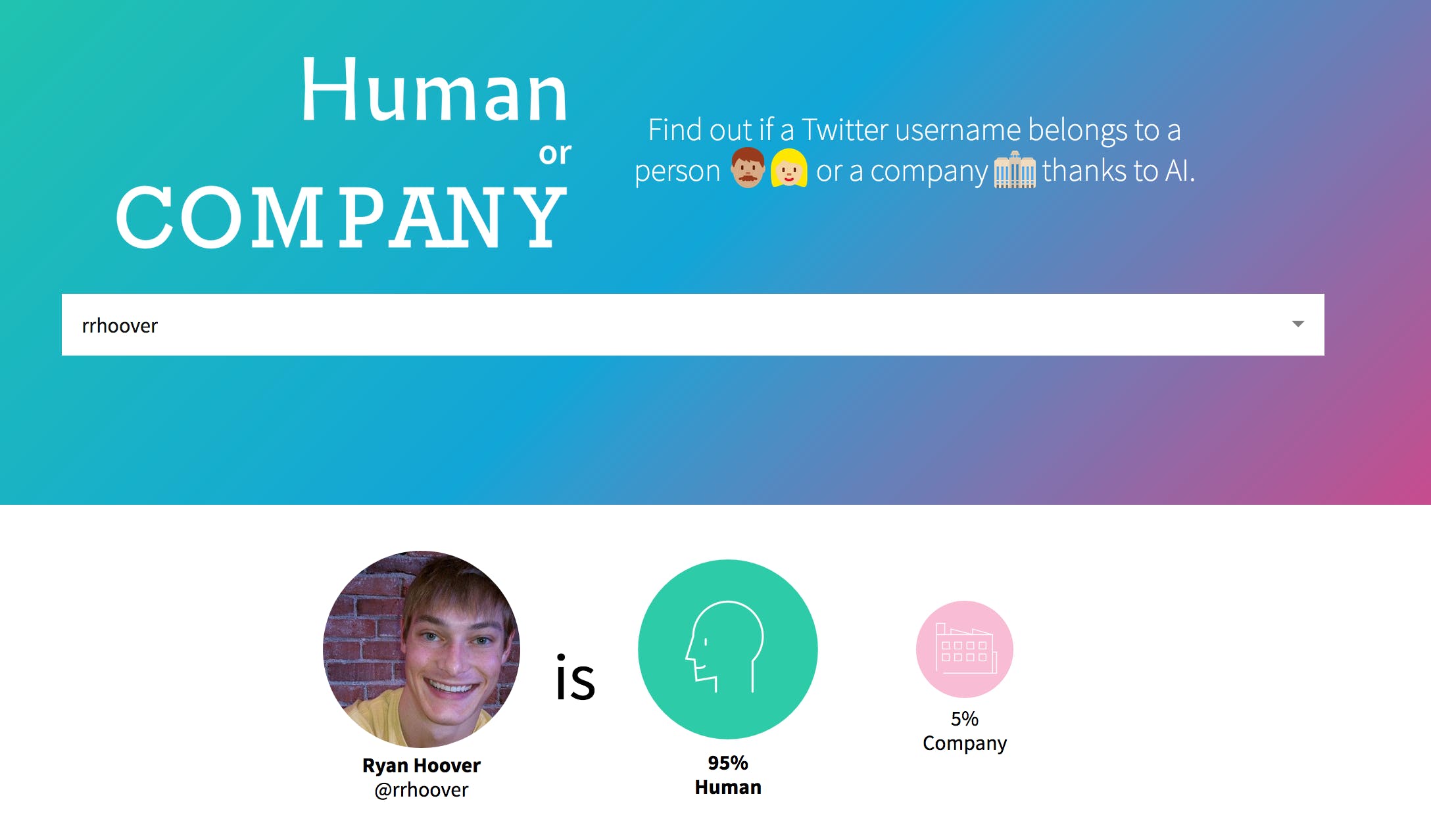Human or Company? media 2