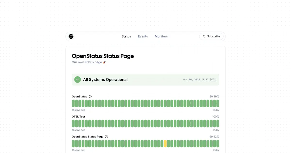 OpenStatus