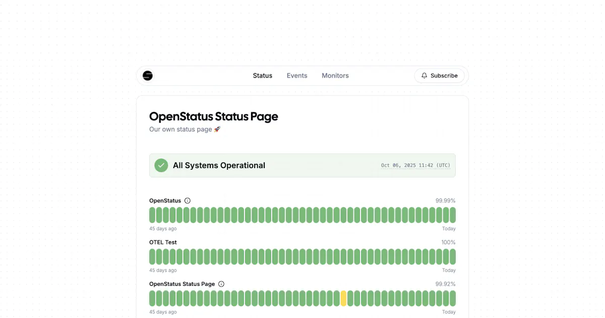OpenStatus