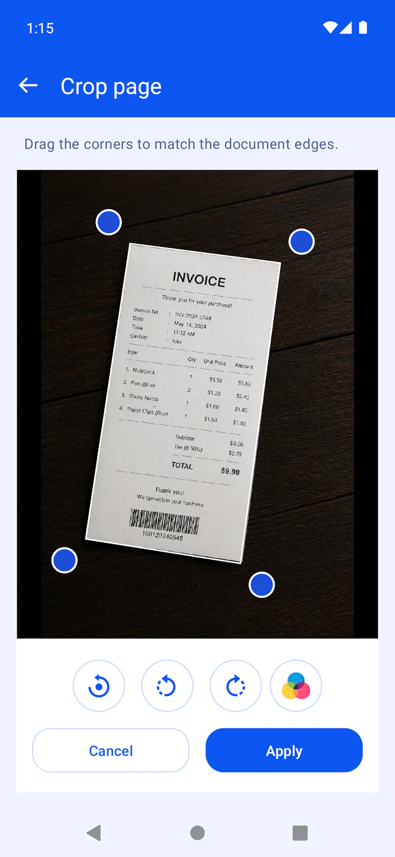 Ditto Scan: Document Scanner screenshot 3