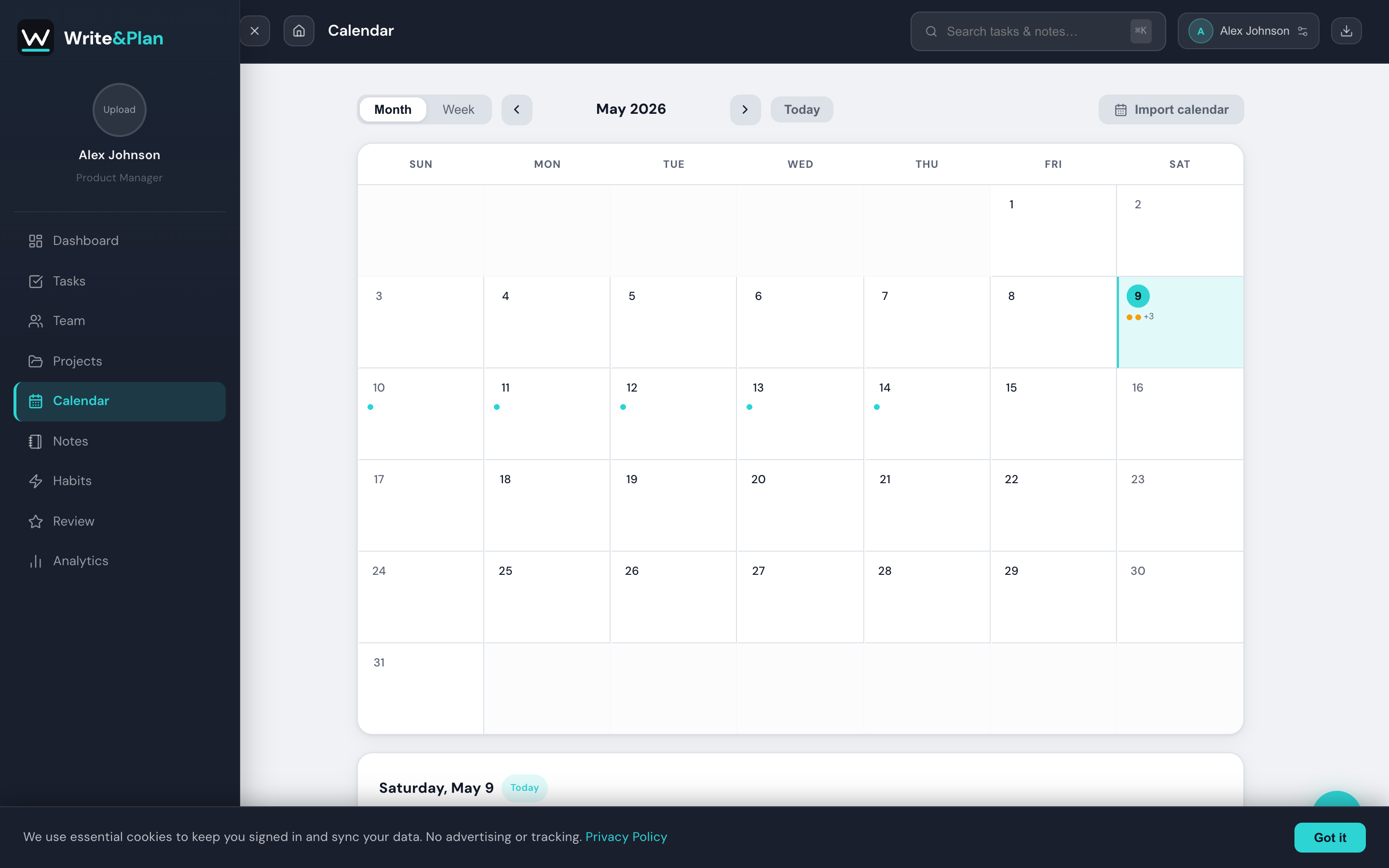 Write&Plan  gallery image