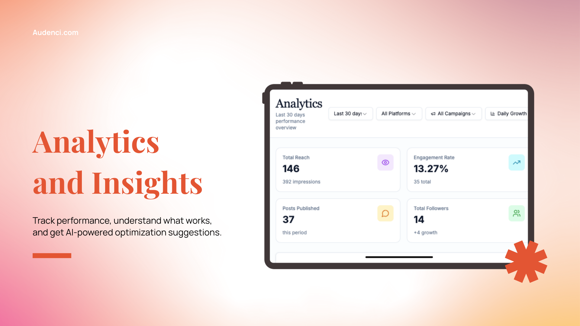 Audenci gallery image