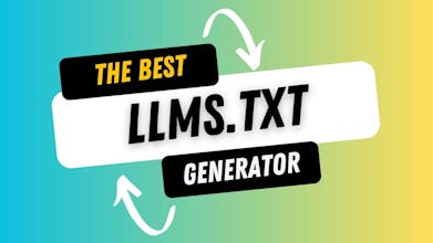 The LLMS.TXT Generator gallery image