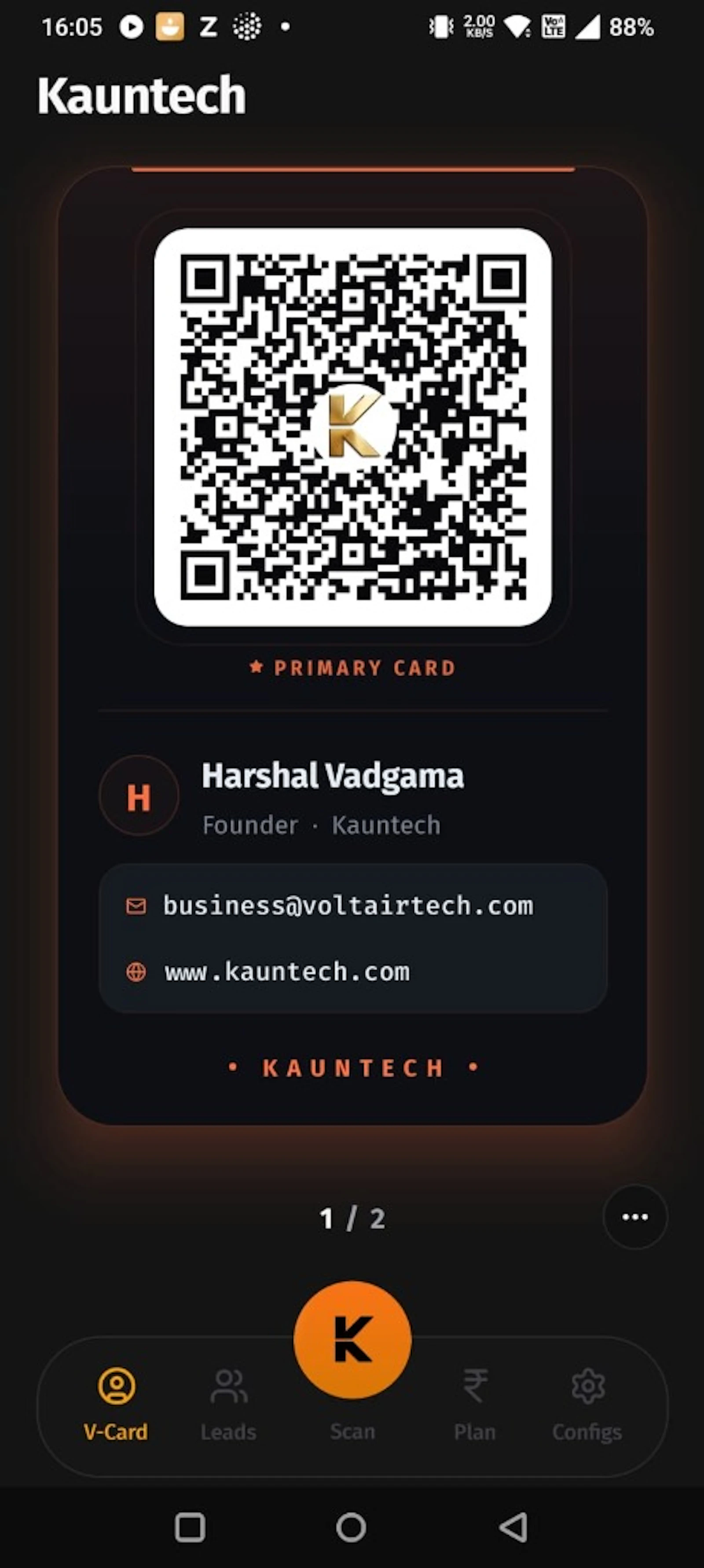 Kauntech screenshot 2