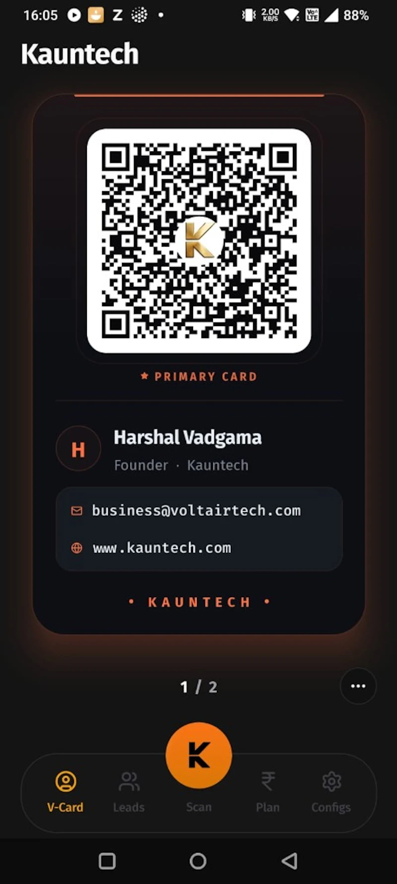 Kauntech screenshot 2