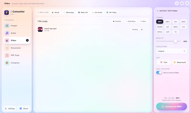  S Converter screenshot 6