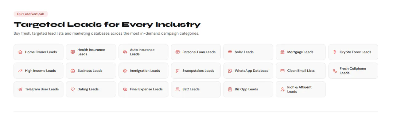 Buy Targeted Leads & Databases gallery image
