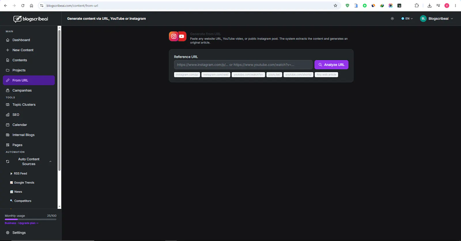 Blogscribeai screenshot 4