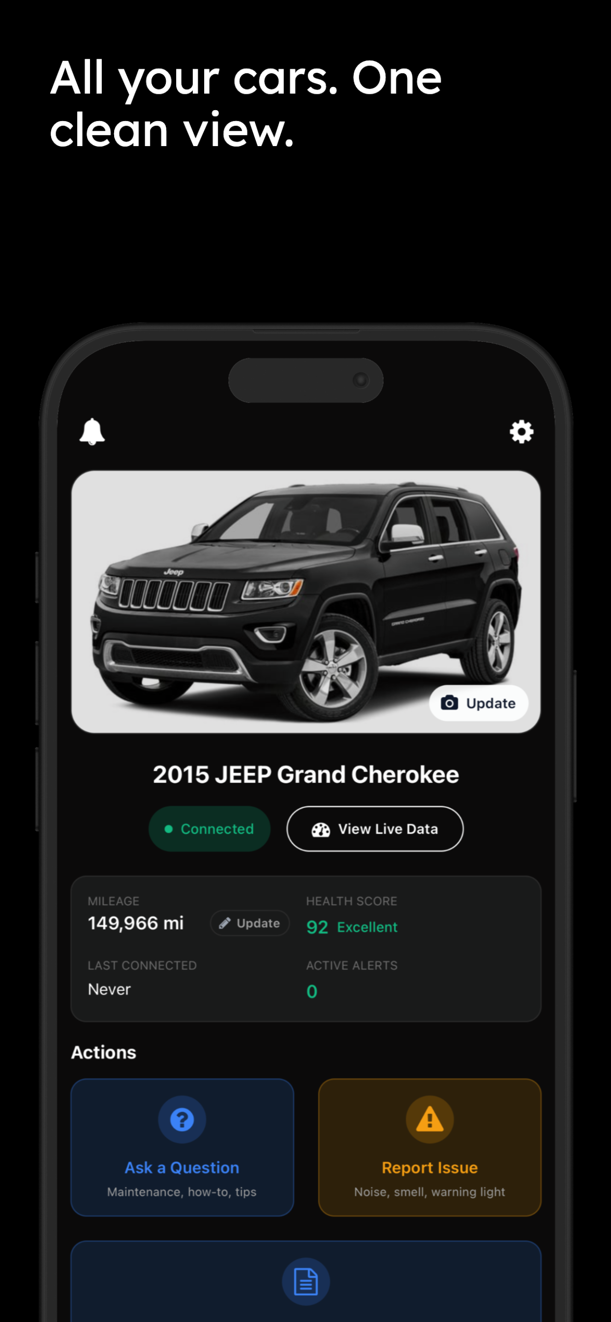 AutoSense - Screenshot 2 showing product features and functionality