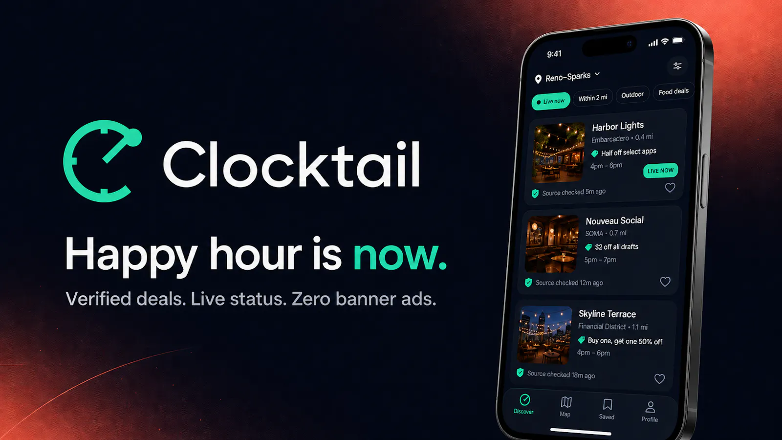 Clocktail screenshot 1