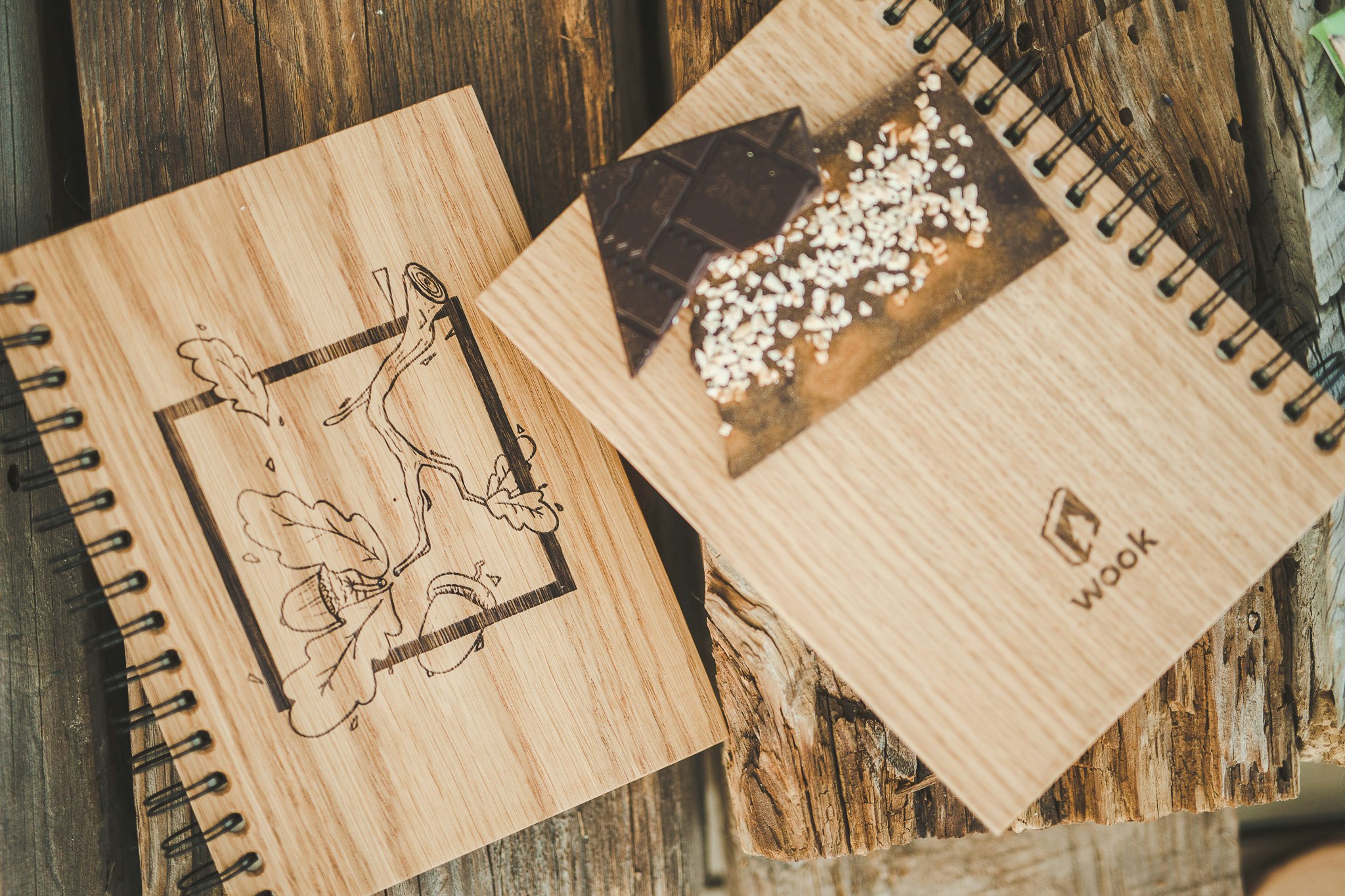 WOOK notes: The First Smart Wooden Notebook gallery image