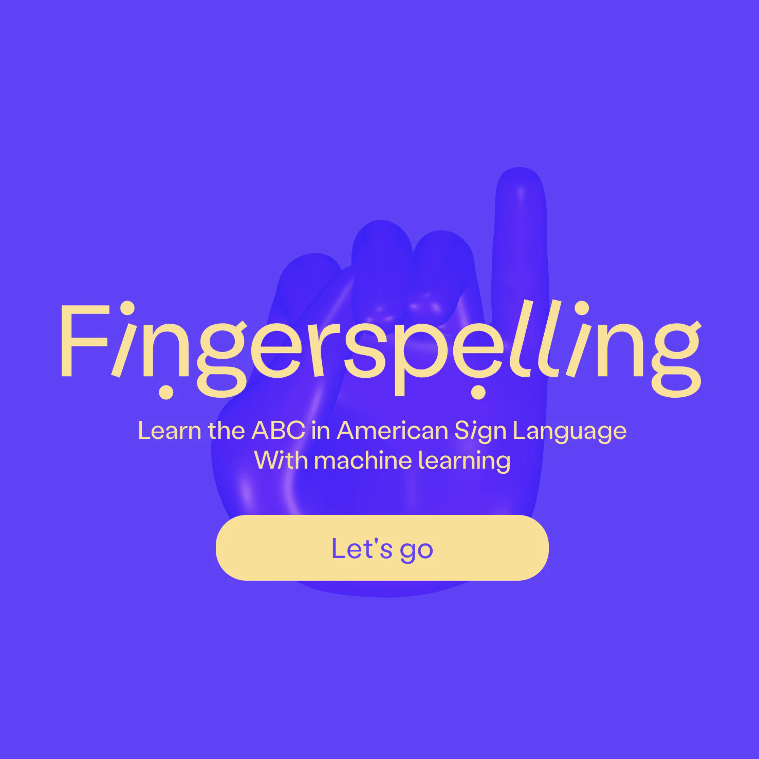 Fingerspelling