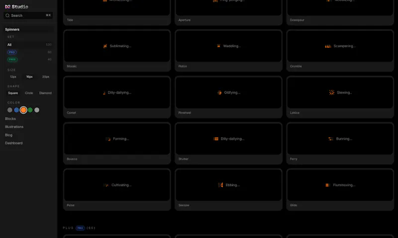 D2Studio UI Library screenshot 5