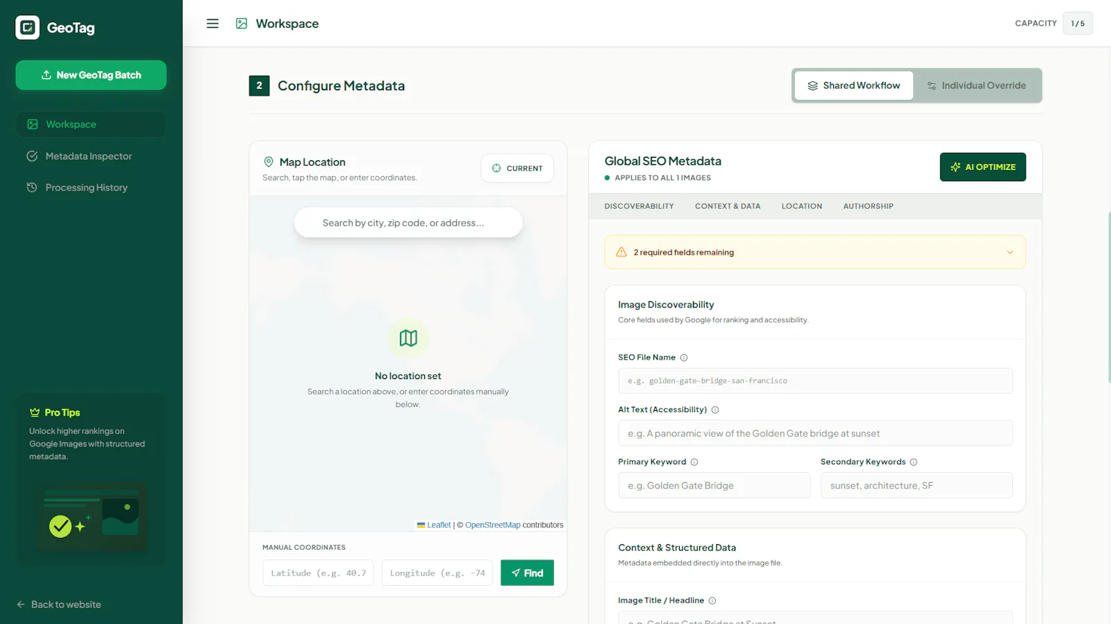 GeoTager screenshot 3