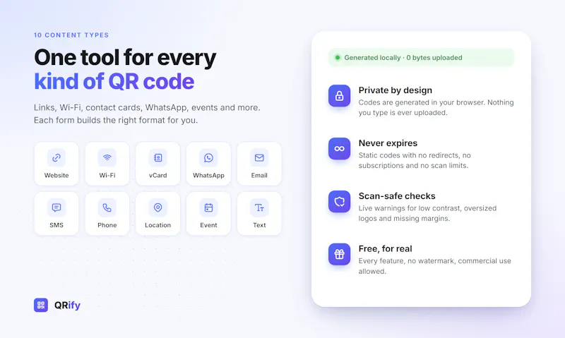 QRify — Fast & Free QR Generator screenshot 3