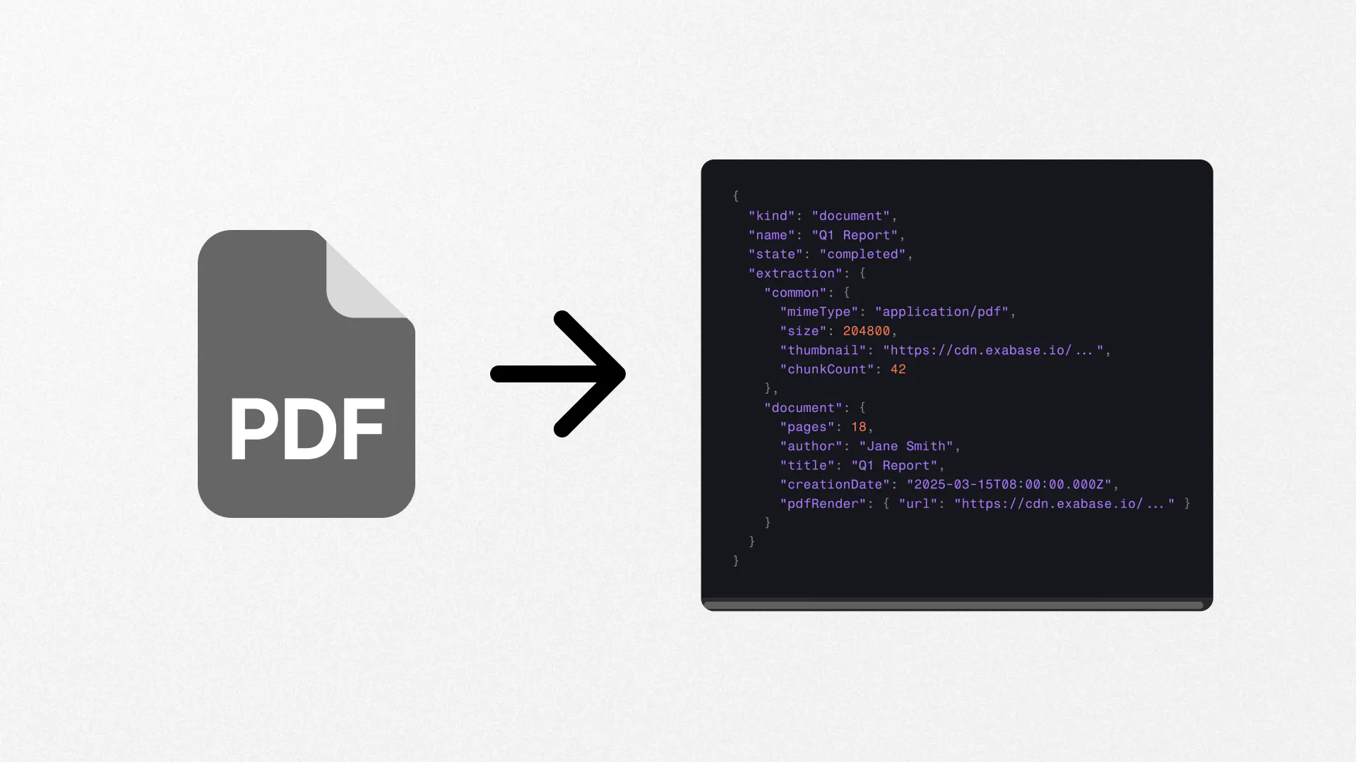PDF to JSON API gallery image
