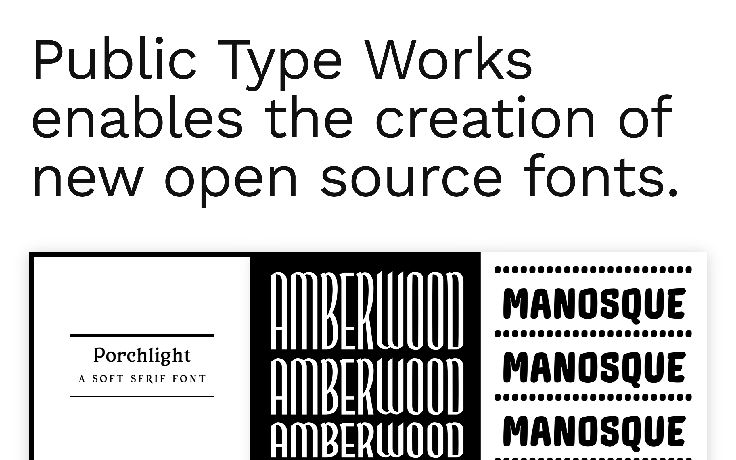 Public Type Works Image