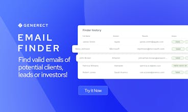 Generect Email Finder gallery image