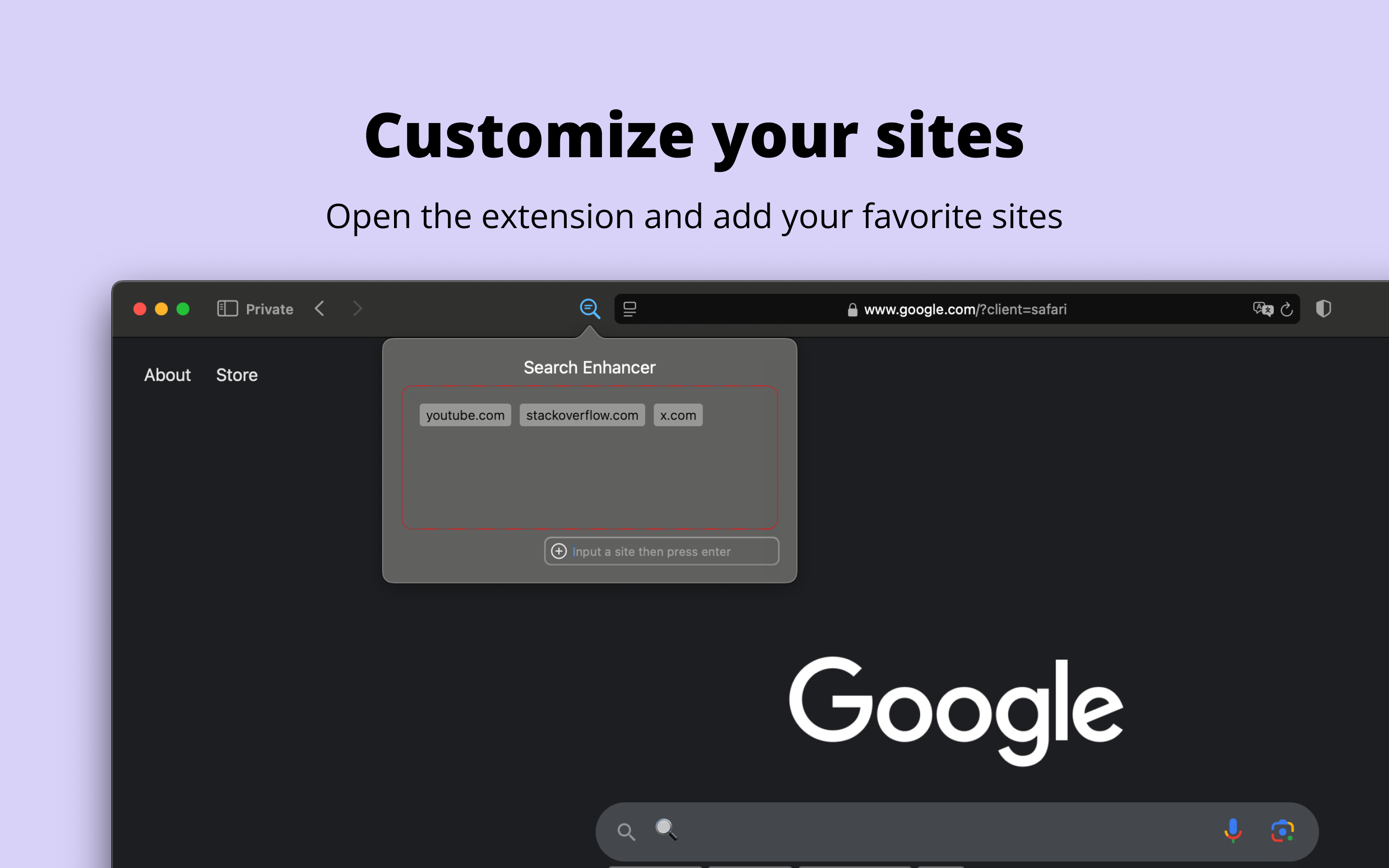 Mídia 5 de Pesquisa intensificadora - Supercarga sua pesquisa no Google com filtros por um clique!