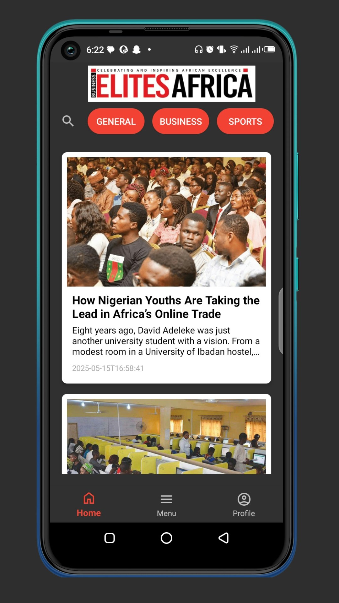 Business Elites Africa News App - Африканское новостное приложение № 1-Daily Insights, обновления в реальном времени медиа 4