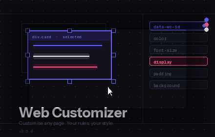 Web Customizer gallery image