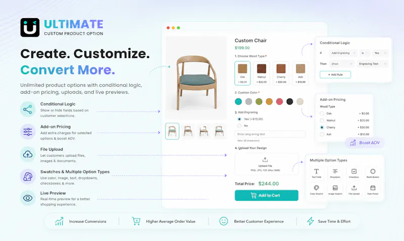 Ultimate Custom Product Options screenshot 2