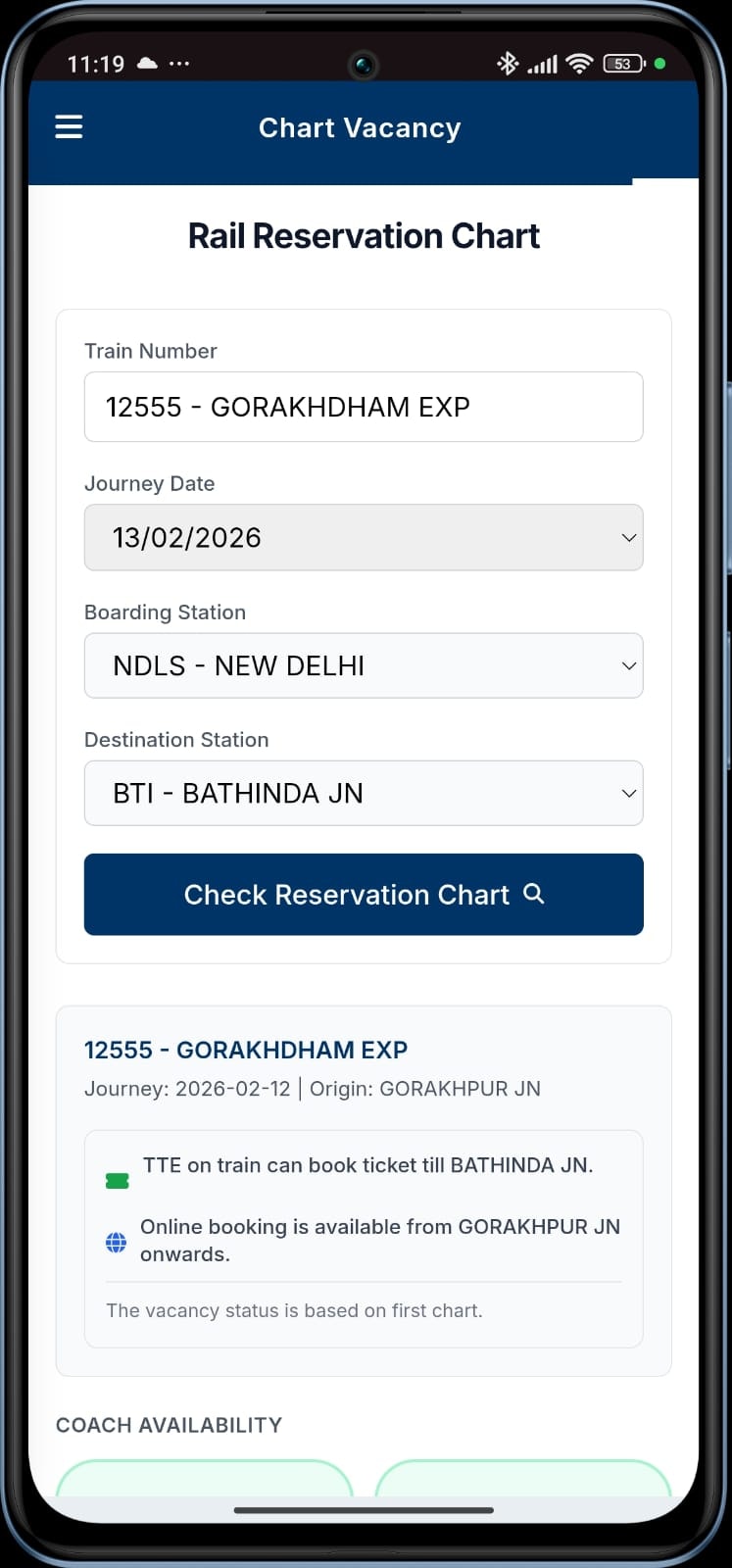 Chart Vacancy - Main product screenshot demonstrating key features and user interface