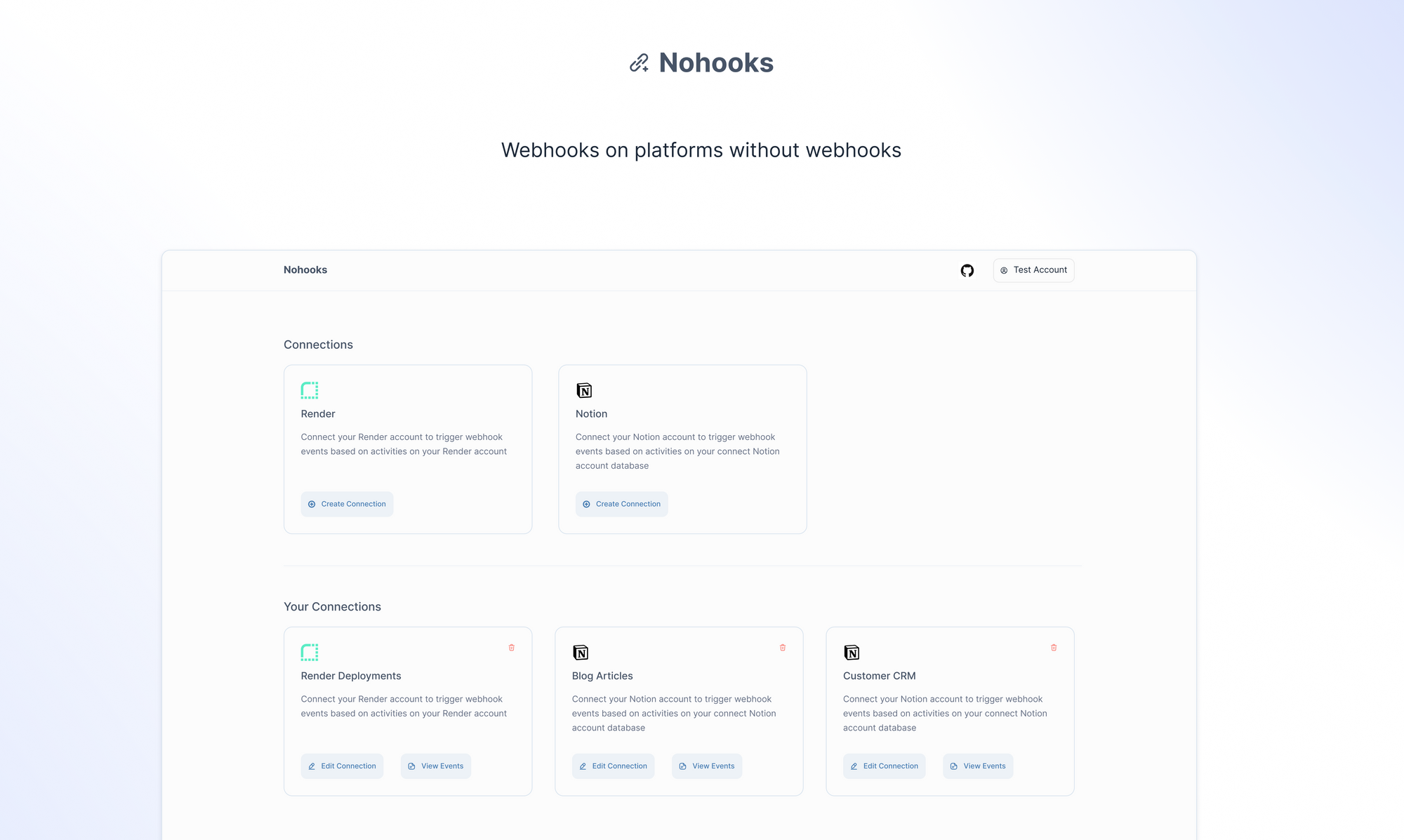 Nohooks - 从没有网络钩的平台接收Webhook事件媒体2