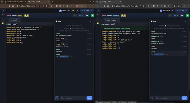 Web Remote Manager PRO (WRM) screenshot 13