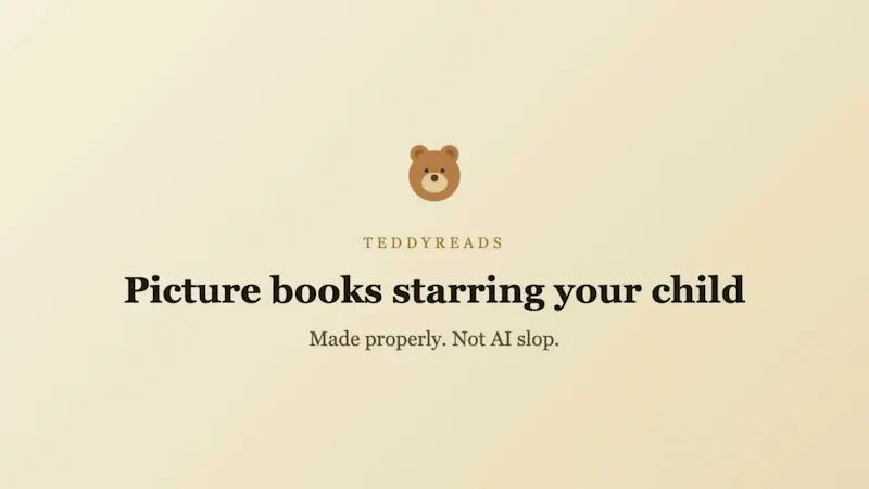 TeddyReads screenshot 1 (video preview)